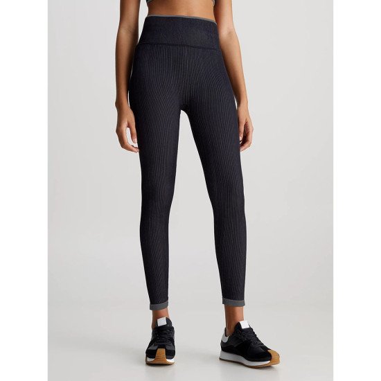 Calvin klein Γυναικείο κολάν Ribbed 7/8 Gym Leggings